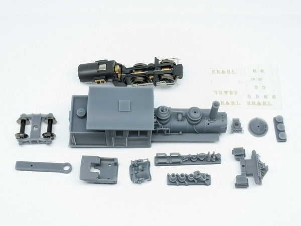 #1301 HOn30 SR&RL #6 late, RTR drive chassis