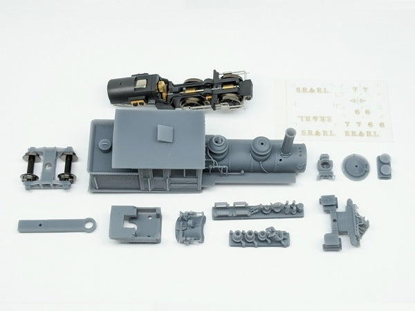 #1311 HOn30 SR&RL #7, RTR drive chassis