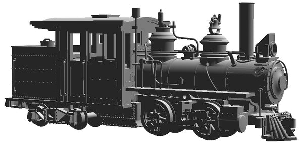 #1301 HOn30 SR&RL #6 late, RTR drive chassis