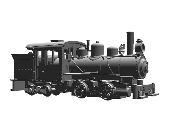 #1071 HOn30 Monson #4 3DP kit, RTR drive chassis