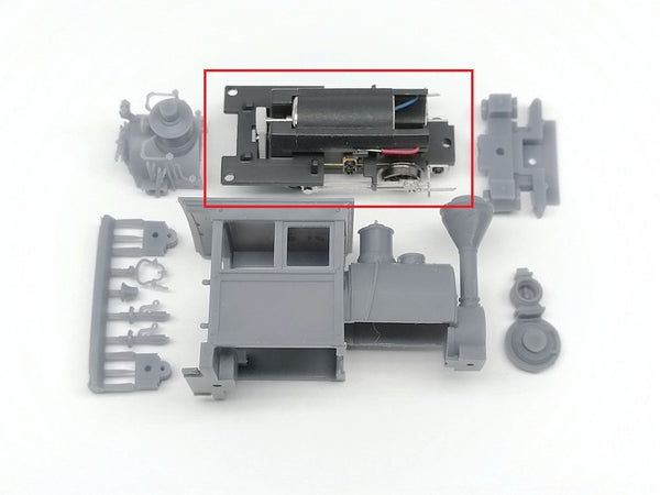 #1135 HOn3 Drive chassis for Porter 0-4-0