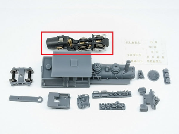 #1145 HOn30 Forney drive chassis