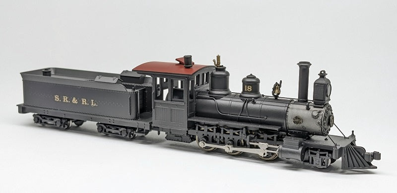 #1341 HOn30 Sandy River RR #2, Baldwin2-6-0W/T, RTR drive chassis
