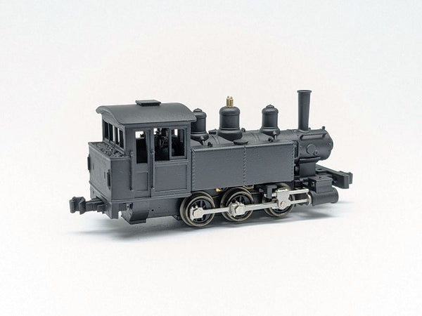 #1361 N gauge Baldwin 0-6-0 side tanks, wood cab, RTR drive chassis