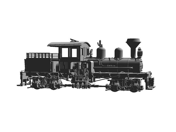 [pre-order3]#1511 HOn3 18-ton Shay kit