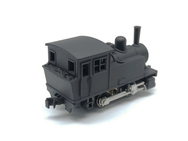 #1101 N gauge Amemiya 0-4-0 steam locomotive 3DP kit, closed cab, RTR drive chassis